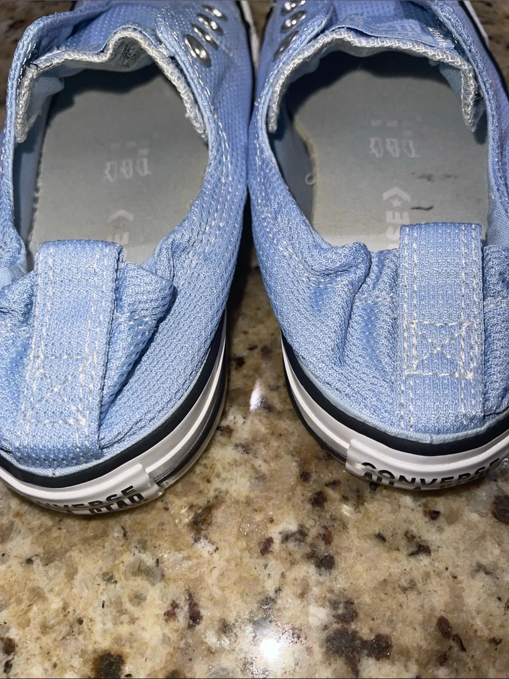 Converse All Star Shoreline Slip-On Sneakers in Light Blue